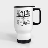 Thumbnail for Still Playing With Airplanes Designed Travel Mugs (With Holder)