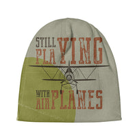Thumbnail for Still Playing with Airplanes Designed Knit 3D Beanies