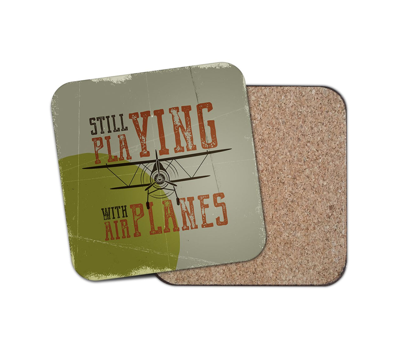 Still Playing with Airplanes Designed Coasters