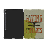 Thumbnail for Still Playing with Airplanes Designed Samsung Tablet Cases