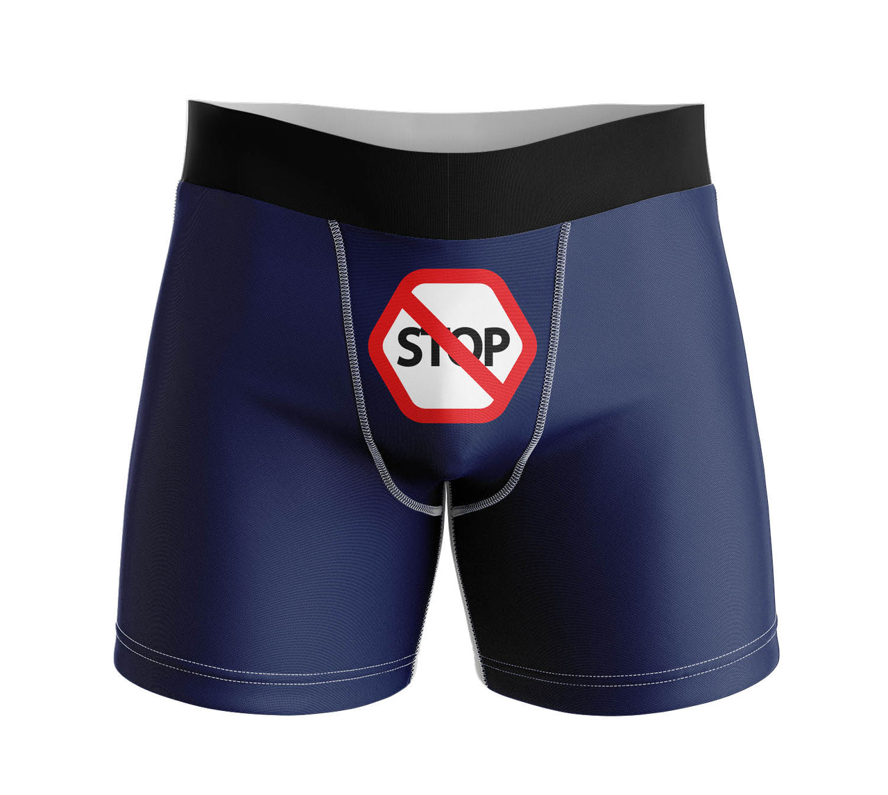 Stop! Designed Men Boxers