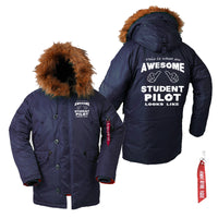 Thumbnail for Student Pilot Designed Parka Bomber Jackets