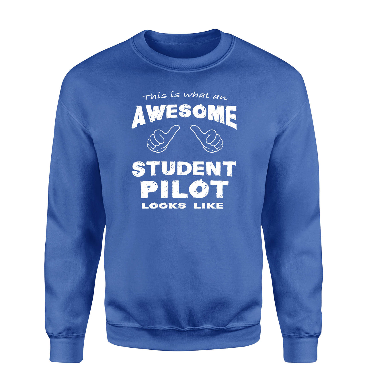 This is What an Awesome Student Pilot Looks Like Sweatshirts
