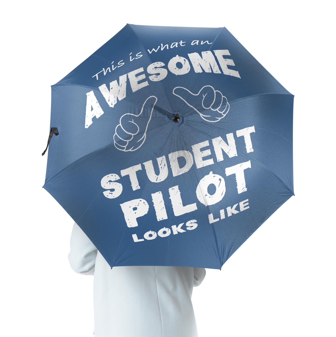 Student Pilot Designed Umbrella