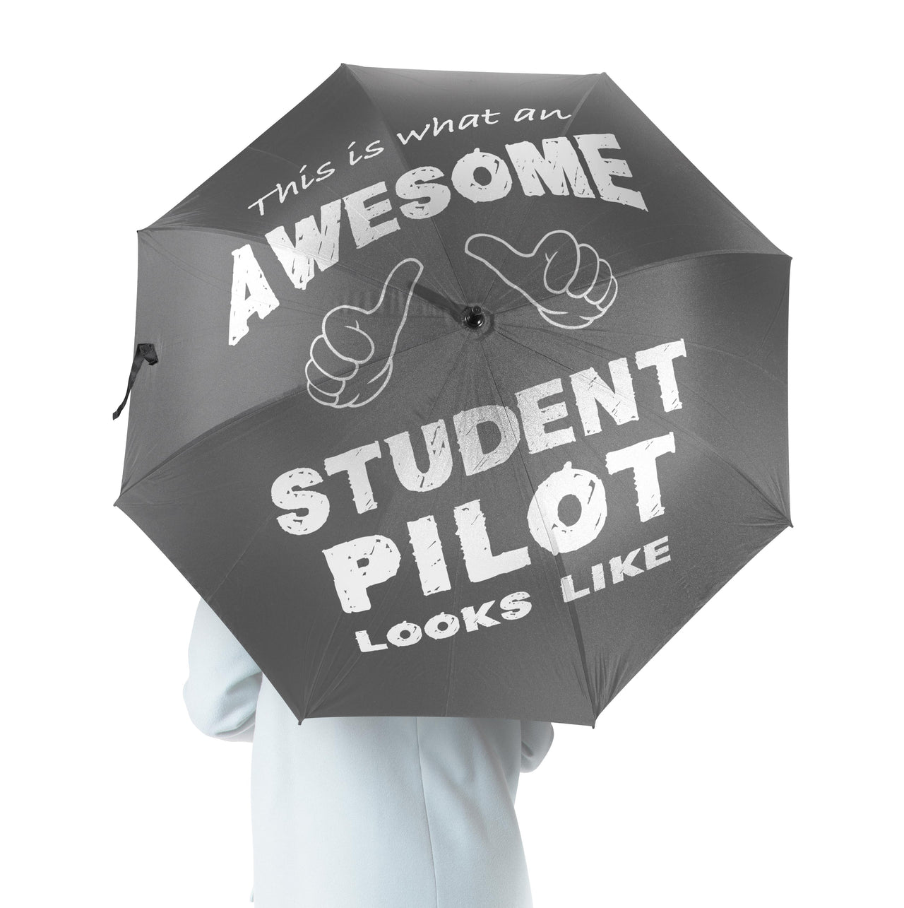 Student Pilot Designed Umbrella