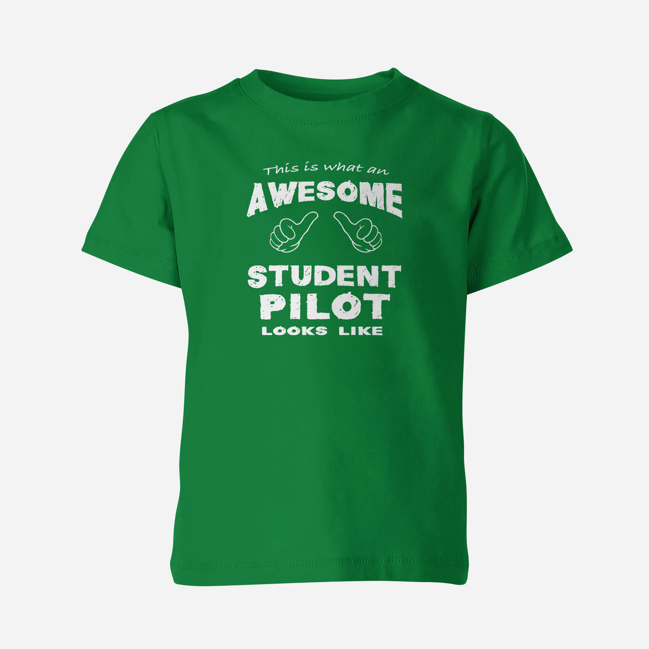 This is What an Awesome Student Pilot Looks Like Children T-Shirts