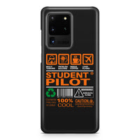 Thumbnail for Student Pilot Label Samsung A Cases