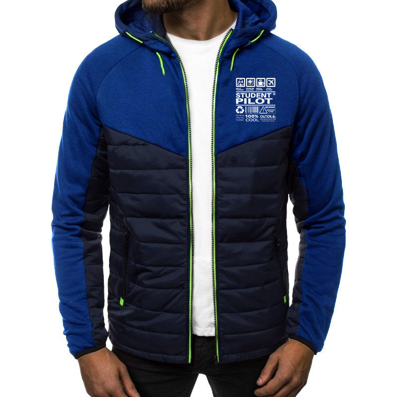 Student Pilot Label Designed Sportive Jackets