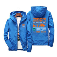 Thumbnail for Student Pilot Label Designed Windbreaker Jackets