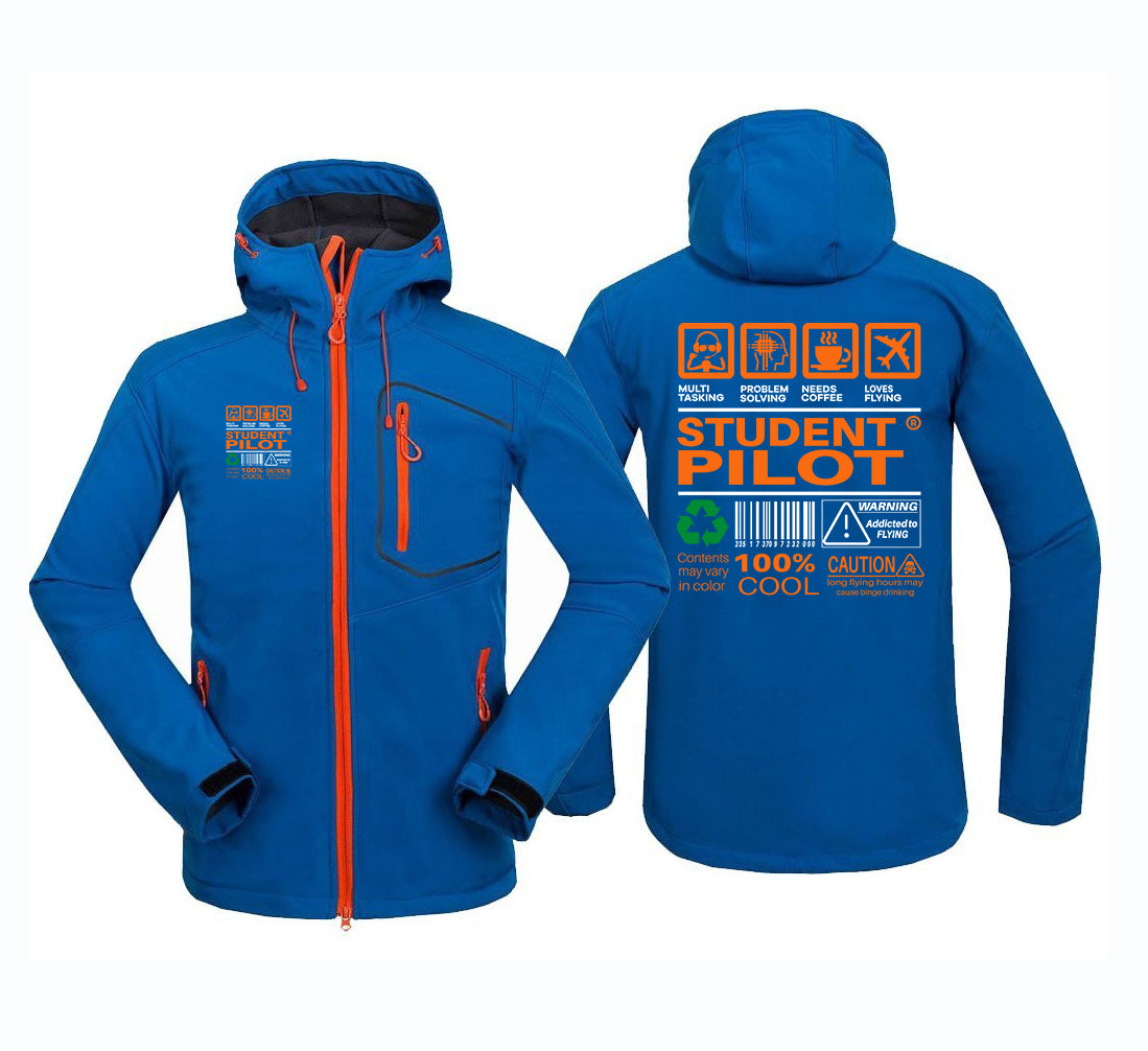 Student Pilot Label Designed Polar Style Jackets