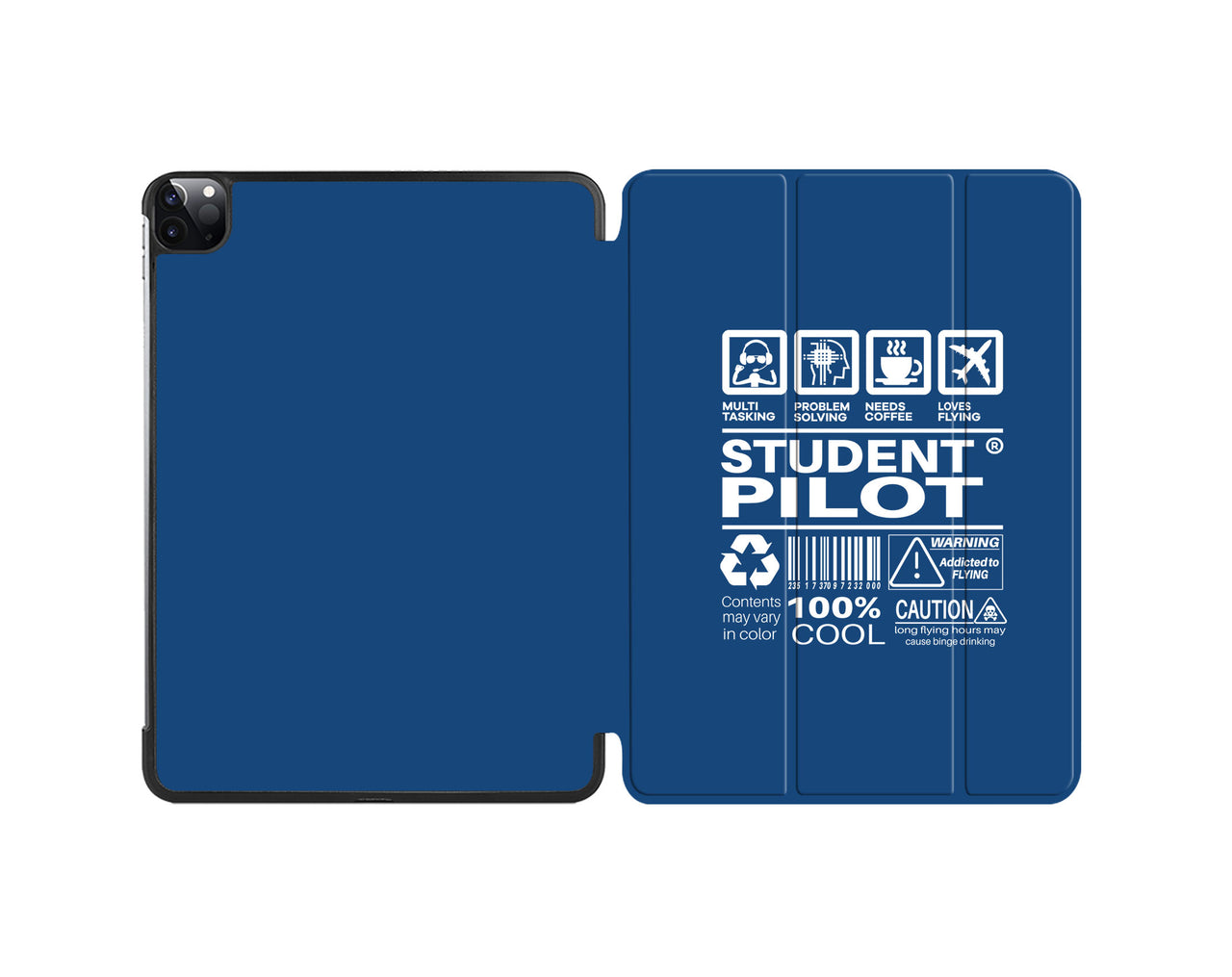 Student Pilot Label Designed iPad Cases