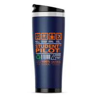 Thumbnail for Student Pilot Label Designed Travel Mugs