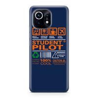 Thumbnail for Student Pilot Label Designed Xiaomi Cases