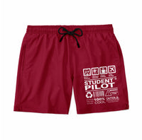Thumbnail for Student Pilot Label Designed Swim Trunks & Shorts