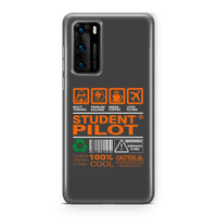 Thumbnail for Student Pilot Label Designed Huawei Cases
