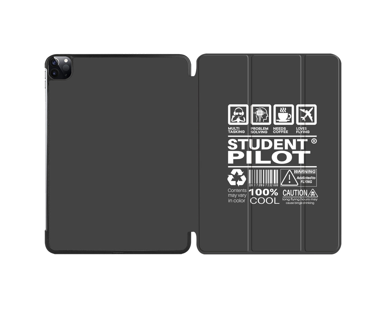 Student Pilot Label Designed iPad Cases