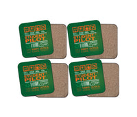 Thumbnail for Student Pilot Label Designed Coasters