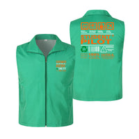 Thumbnail for Student Pilot Label Designed Thin Style Vests