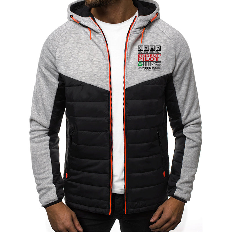 Student Pilot Label Designed Sportive Jackets