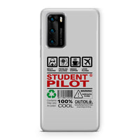 Thumbnail for Student Pilot Label Designed Huawei Cases