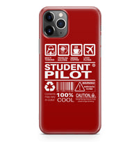 Thumbnail for Student Pilot Label Designed iPhone Cases