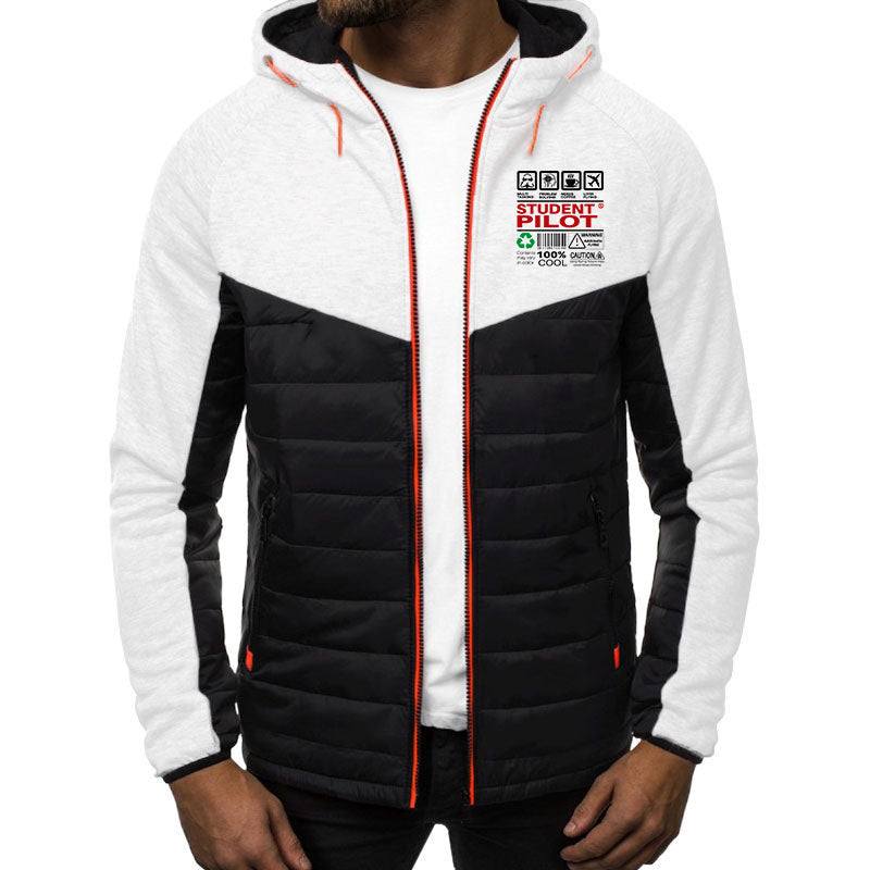 Student Pilot Label Designed Sportive Jackets