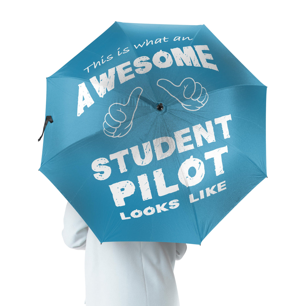 Student Pilot Designed Umbrella
