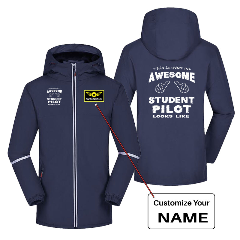 Student Pilot Designed Rain Coats & Jackets
