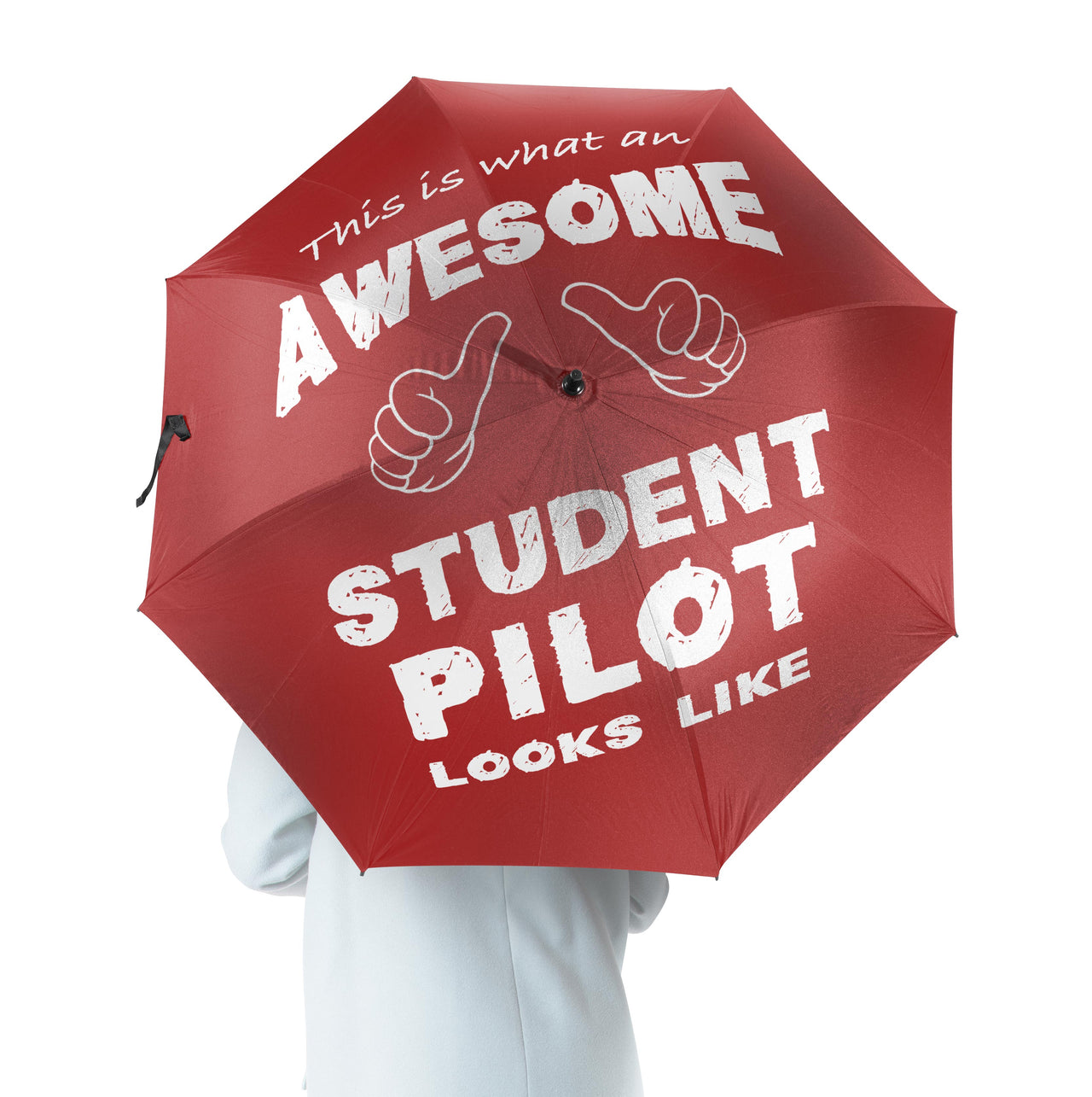 Student Pilot Designed Umbrella