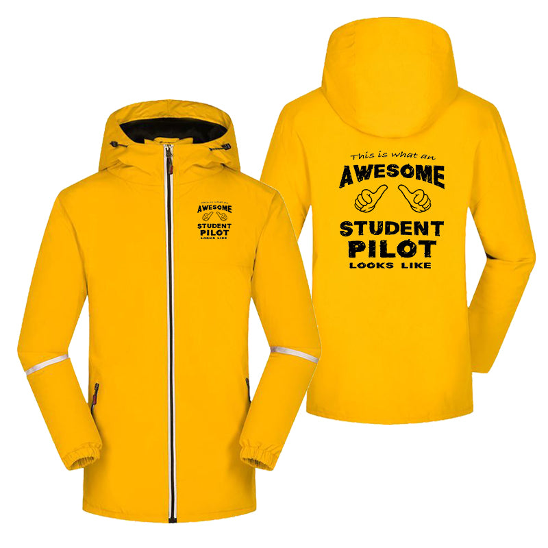 Student Pilot Designed Rain Coats & Jackets