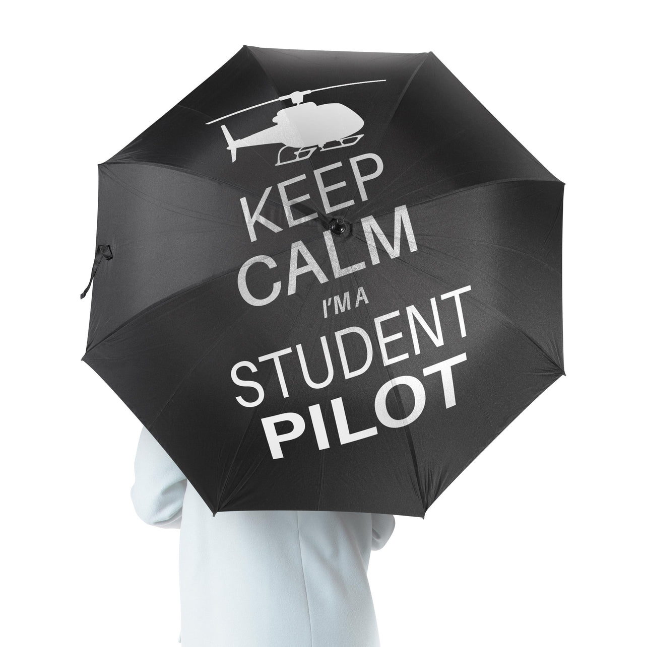 Student Pilot (Helicopter) Designed Umbrella