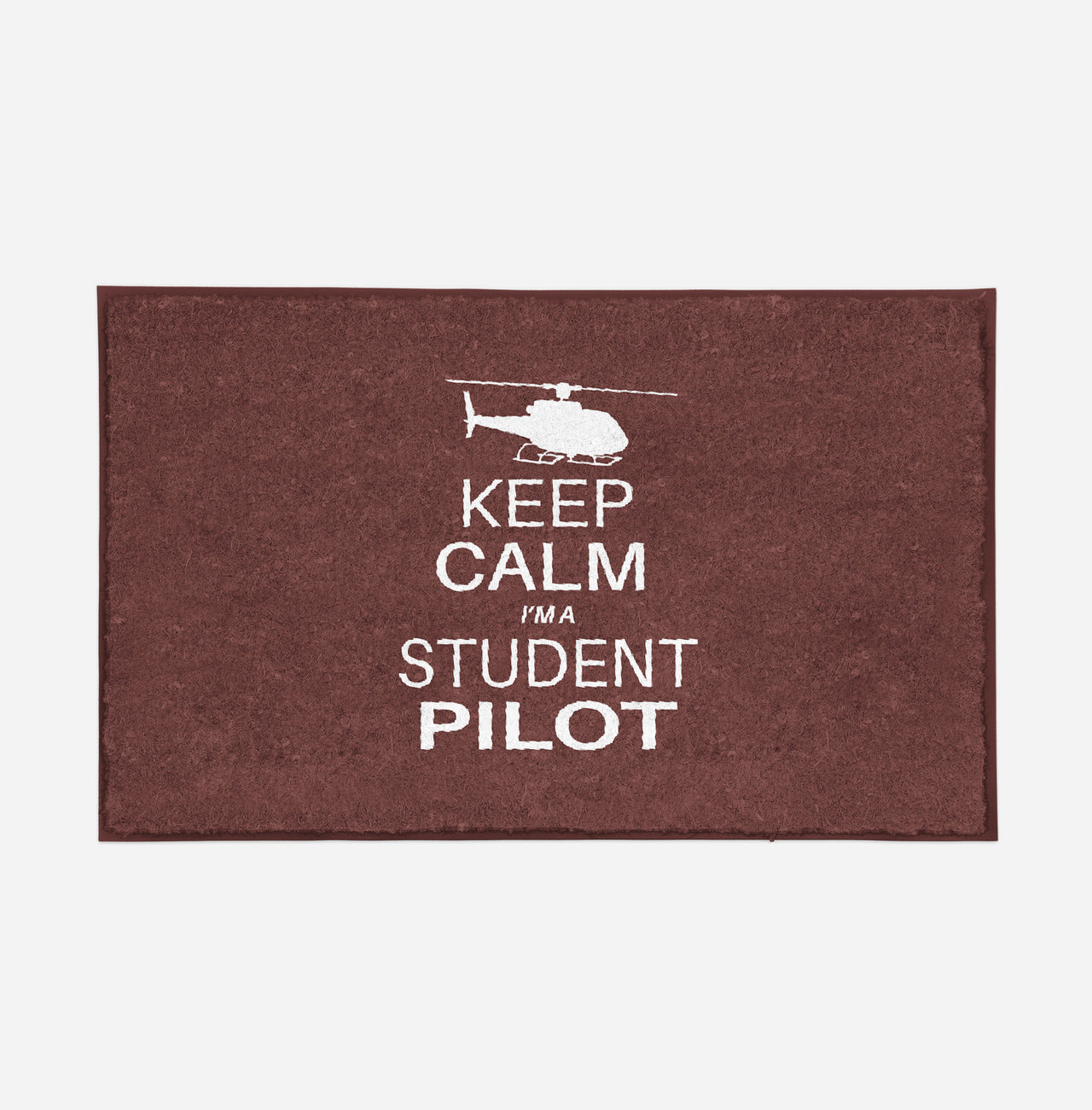 Student Pilot (Helicopter) Designed Door Mats