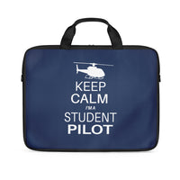 Thumbnail for Student Pilot (Helicopter) Designed Laptop & Tablet Bags