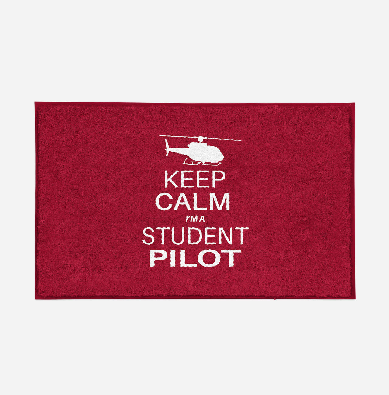 Student Pilot (Helicopter) Designed Door Mats