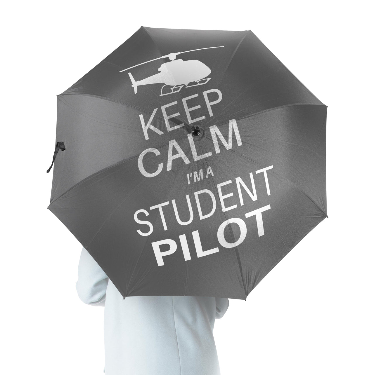 Student Pilot (Helicopter) Designed Umbrella