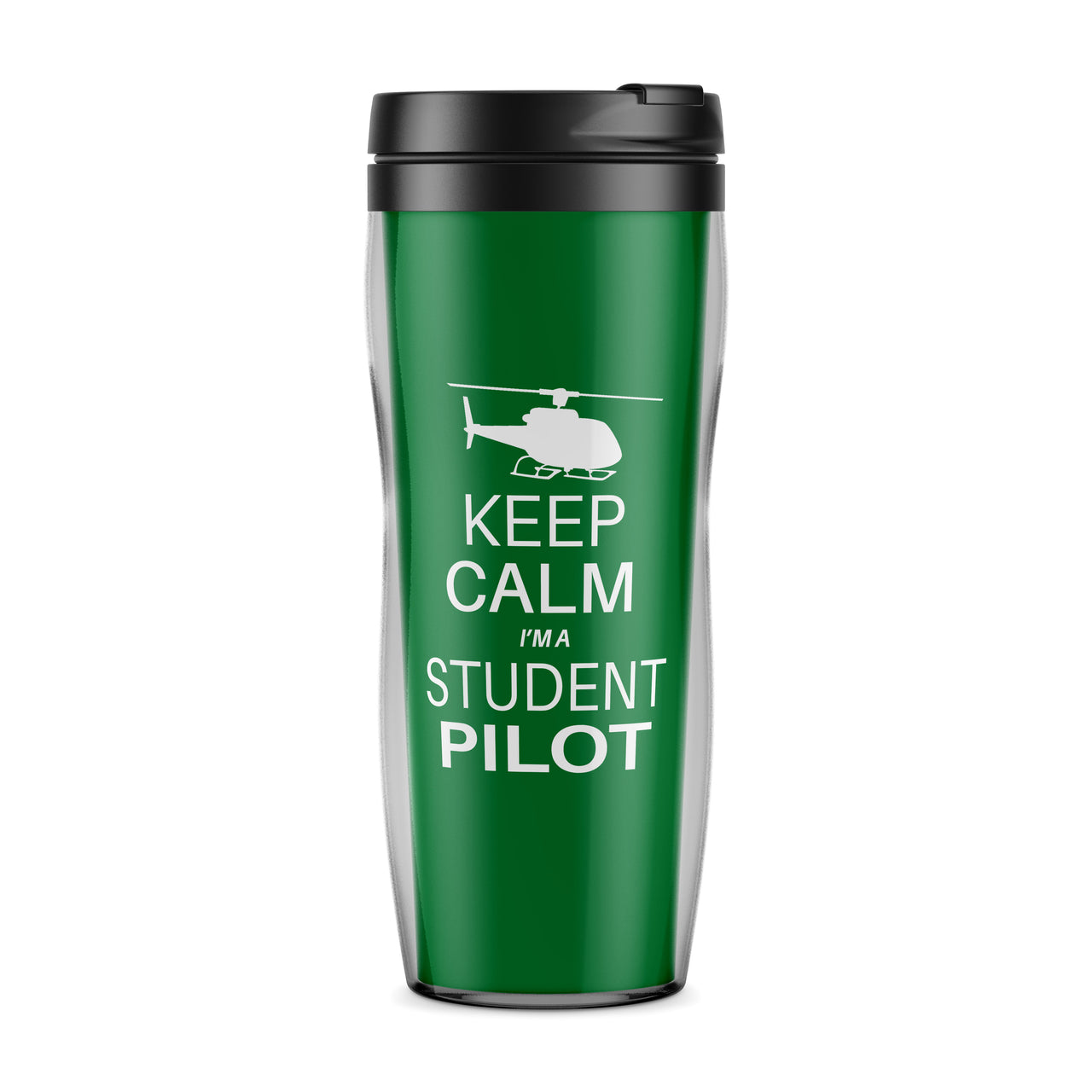 Student Pilot (Helicopter) Designed Travel Mugs