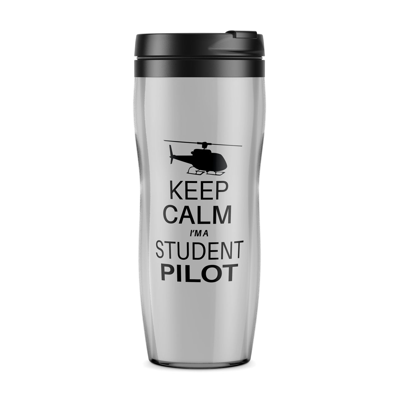 Student Pilot (Helicopter) Designed Travel Mugs