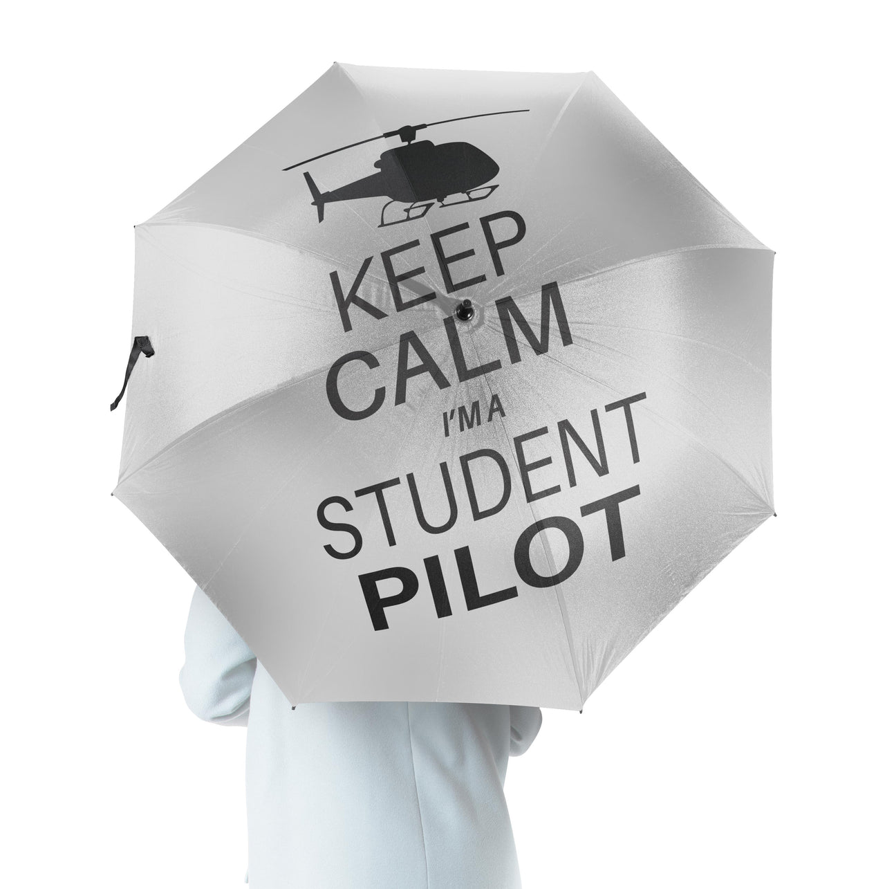 Student Pilot (Helicopter) Designed Umbrella