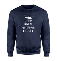 Thumbnail for Student Pilot (Helicopter) Designed Sweatshirts