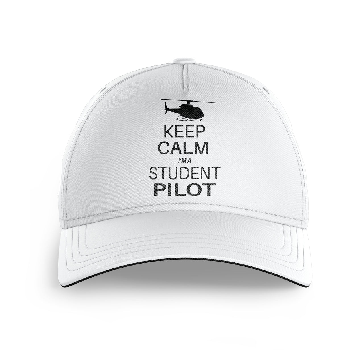 Student Pilot (Helicopter) Printed Hats