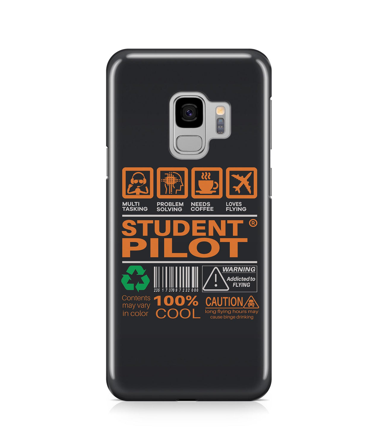 Student Pilot Label Designed Samsung J Cases