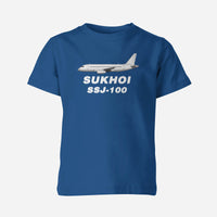 Thumbnail for The Sukhoi Superjet 100 Designed Children T-Shirts