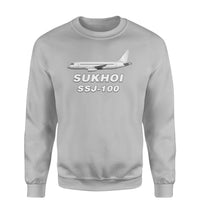 Thumbnail for The Sukhoi Superjet 100 Designed Sweatshirts