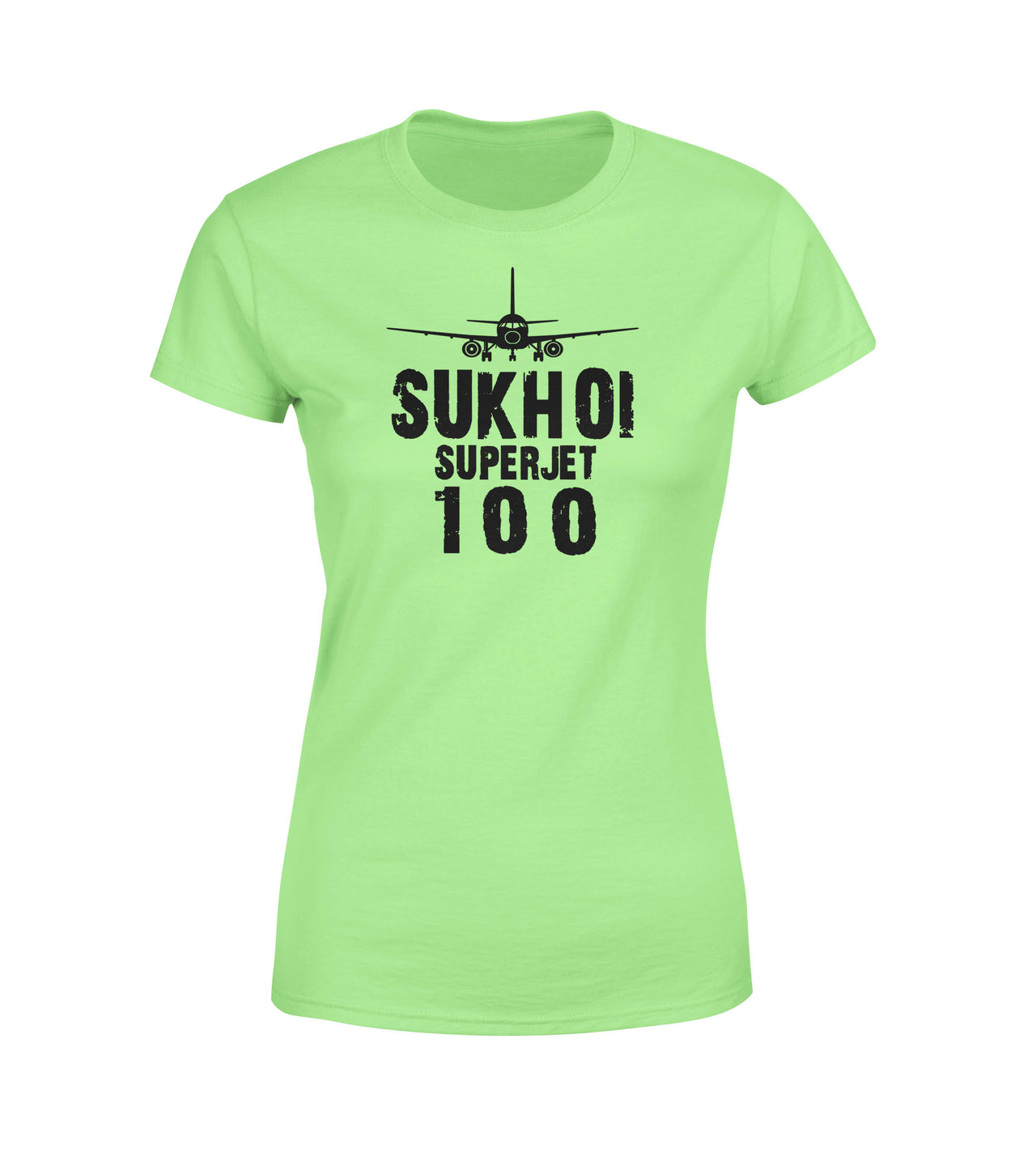 Sukhoi Superjet 100 & Plane Designed Women T-Shirts