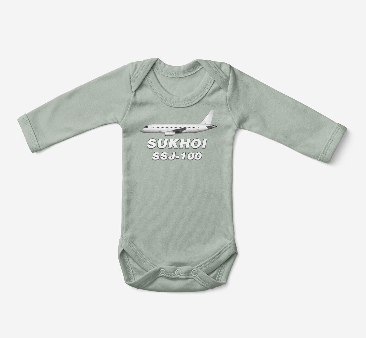 The Sukhoi Superjet 100 Designed Baby Bodysuits