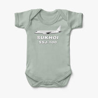 Thumbnail for The Sukhoi Superjet 100 Designed Baby Bodysuits