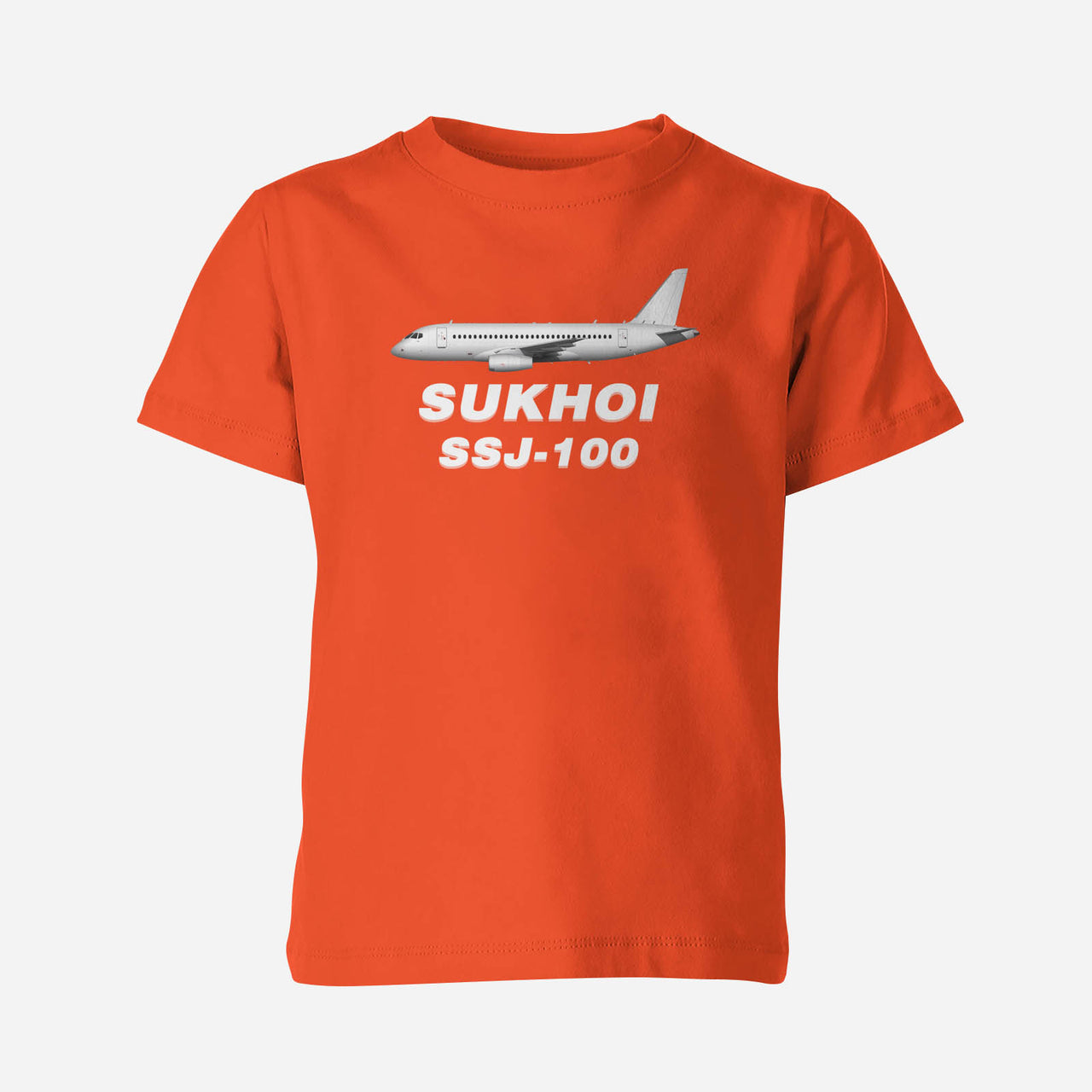 The Sukhoi Superjet 100 Designed Children T-Shirts