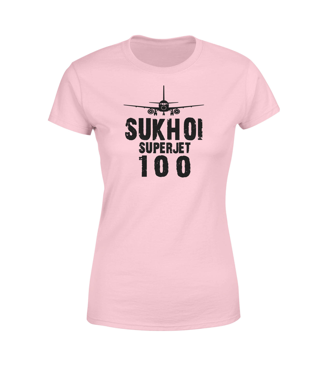 Sukhoi Superjet 100 & Plane Designed Women T-Shirts