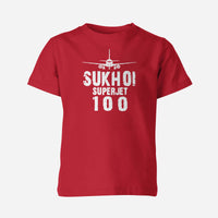 Thumbnail for Sukhoi Superjet 100 & Plane Designed Children T-Shirts