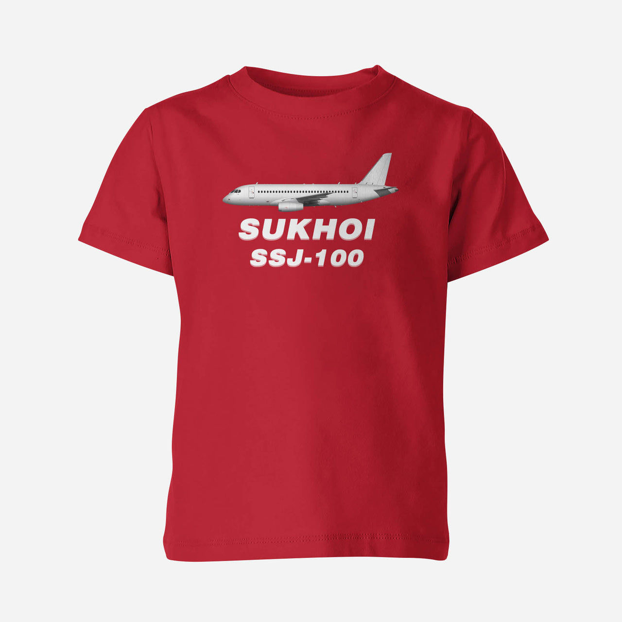 The Sukhoi Superjet 100 Designed Children T-Shirts